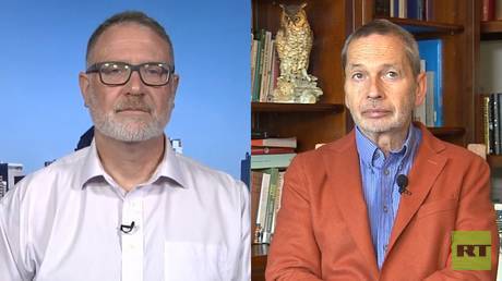 Jeff Younger (left) / sociologist Frank Furedi (right)