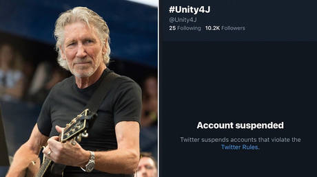 (L) Roger Waters © Flickr / Digboston; (R) © Twitter / Unity4J