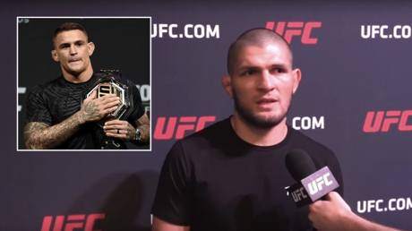 Khabib shoots down questions over lack of motivation as he prepares to face Poirier at UFC 242