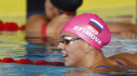 Russia’s Yulia Efimova wins gold at World Championships after US rival’s disqualification