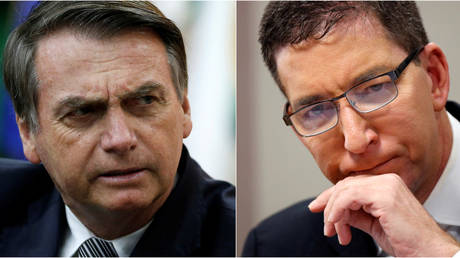 Greenwald calls Brazil&rsquo;s Bolsonaro a &lsquo;wannabe dictator&rsquo; after threats of &lsquo;jail&rsquo; for explosive leaks