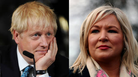 ‘Highly offensive’: Sinn Fein slam BoJo over failure to meet Irish PM on Brexit deal