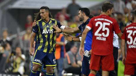 WATCH: Fenerbahce skipper storms off pitch after being booed by OWN fans in Bayern hammering