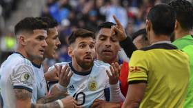 ‘Corruption’: Messi rages at Copa America officials after being sent off for just second time