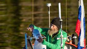 Russian adventurer wants to go around the world 3 times on giant yacht to break 9 world records