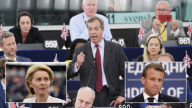 ‘Updated communism & Napoleon’: Farage savages EU Commission head nominee & Macron (VIDEO)