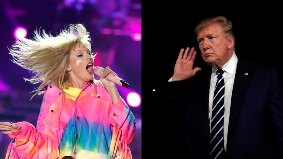 Trump is bad: Taylor Swift has a 'brave' 'political awakening'