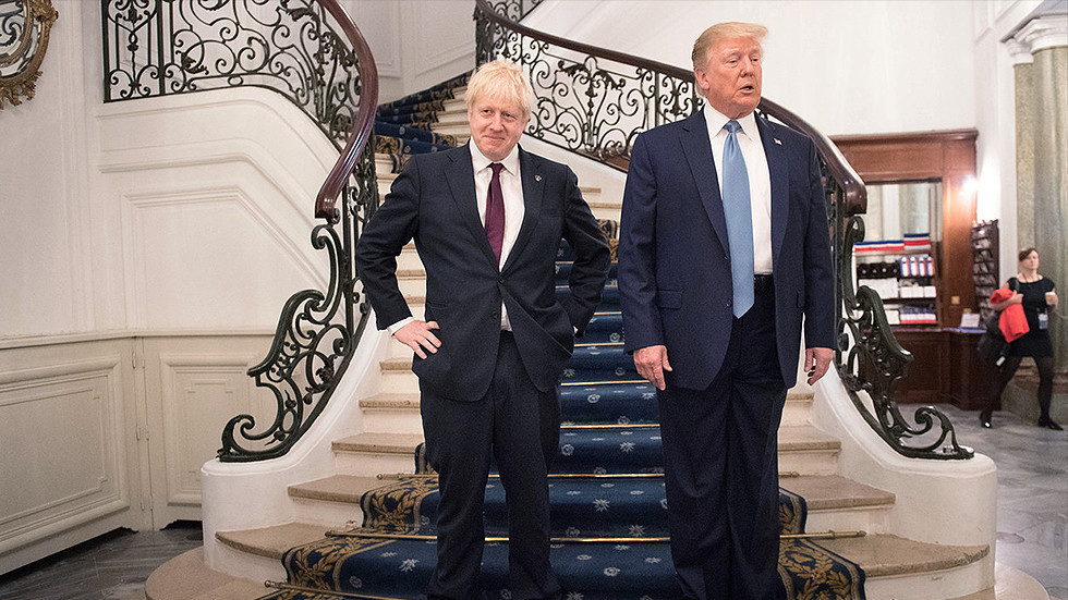 Trump and BoJo become meme-fodder for the #resistance at ...