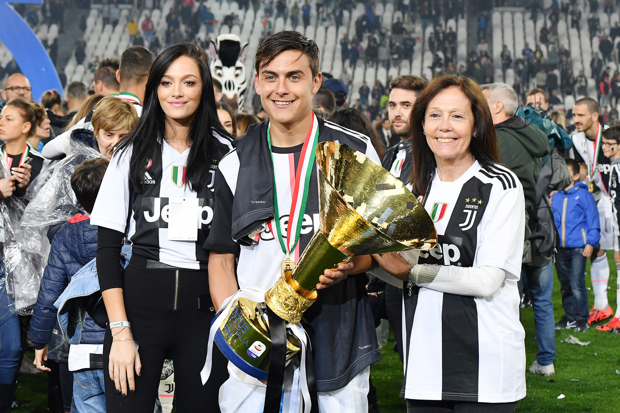 Spurring him on: Dybala’s pop star girlfriend ‘urges Tottenham target