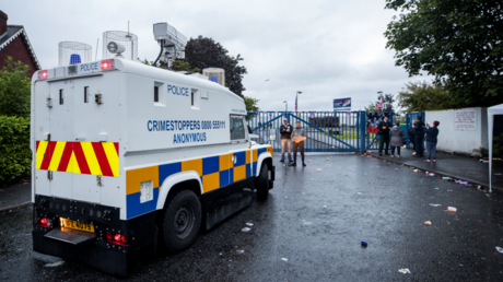 PSNI officers faced a barrage of missiles in New Lodge on Thursday, FILE PHOTO. © Getty Images/PA Images/Liam McBurney