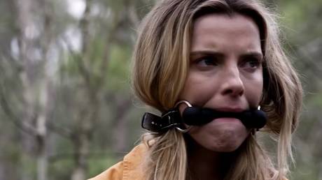 A scene from a trailer for The Hunt.