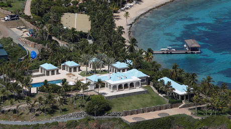 FILE PHOTO: Facilities at Little St. James Island, one of the properties of Jeffrey Epstein. © Reuters / Marco Bello
