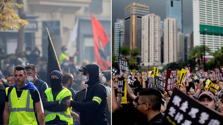 West&rsquo;s news dominated by Hong Kong while Yellow Vests largely ignored &ndash; Pilger