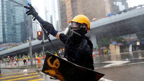 Beijing accuses US lawmakers of &lsquo;hegemonic thinking&rsquo; in their support for Hong Kong protesters