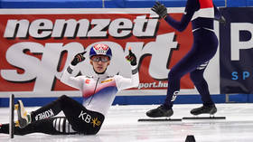 South Korean Olympic champion banned for pulling down teammate’s pants