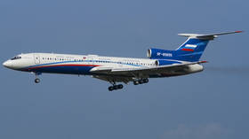 File photo of the Open Skies Tupolev 154M-Lk-1 of the Russian Air Force