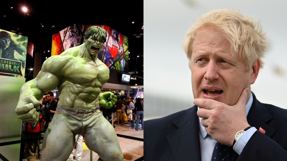 ‘Un-credible Sulk?’ Boris Johnson’s Hulk comparison mocked ...