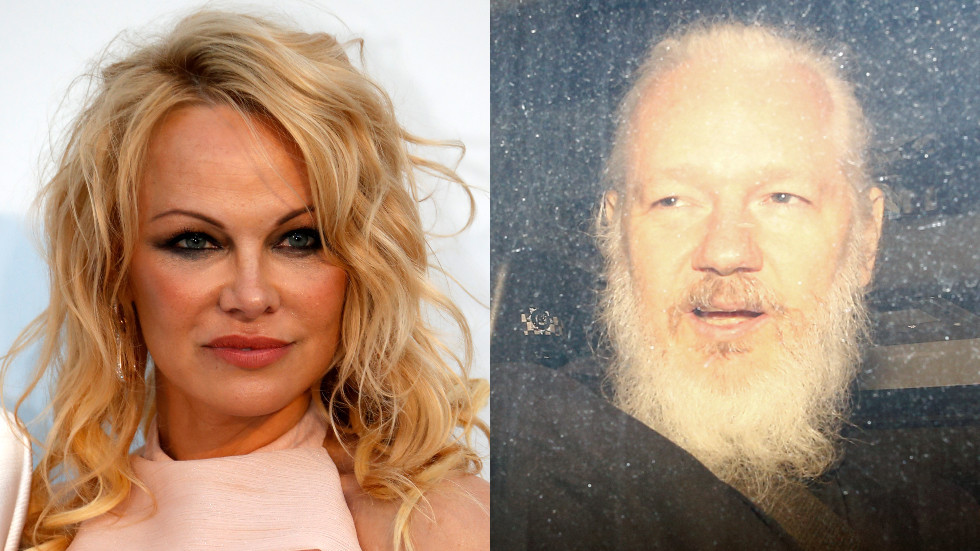 ‘Julian Assange’s life is at risk’: Pamela Anderson urges UK to free