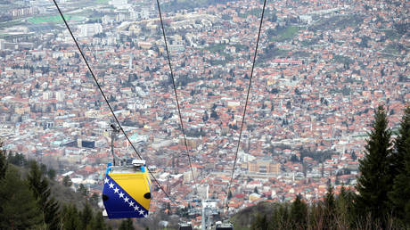 Sarajevo, capital of Bosnia-Herzegovina (file photo)
