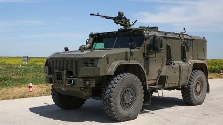 Armored car to escort NUCLEAR missiles built in Russia (PHOTOS)