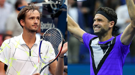 US Open: Russian Medvedev can continue ‘villain to hero’ transformation as he faces revived Dimitrov
