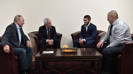 ‘Convincing victory’: Vladimir Putin congratulates Khabib Nurmagomedov on UFC 242 title win