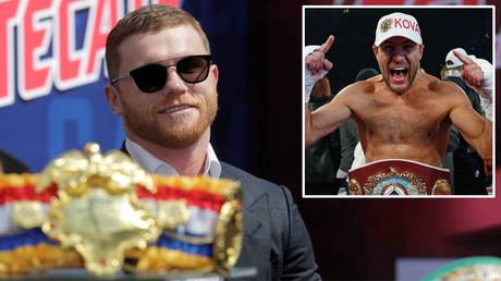 ‘I will be ready’: Sergey Kovalev welcomes challenge of Canelo Alvarez as superfight made official