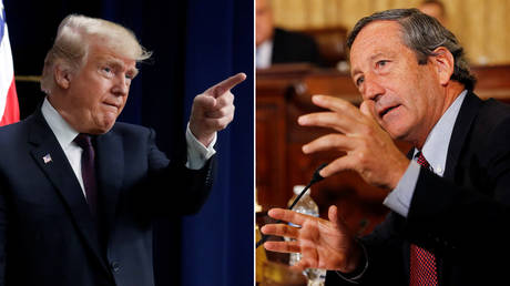 Donald Trump and Mark Sanford © Reuters / Leah Millis and Jim Bourg
