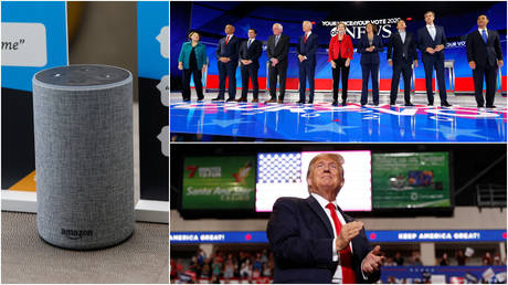 ‘Alexa, buy politician X’? ROBOTS could soon be meddling in 2020 election as Amazon allows users to DONATE via voice assistant