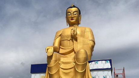 Europe’s largest Buddha statue unveiled in Russia (PHOTOS)