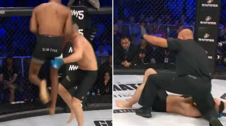 Screenshot of Bellator MMA Twitter