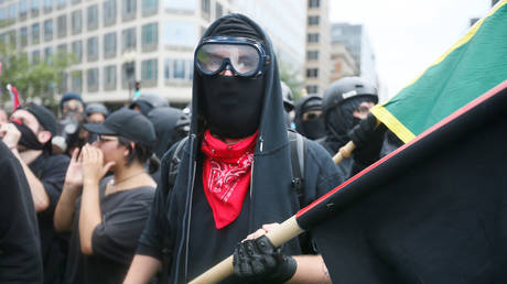 Shock and outrage as masked Antifa crowd blocks and shouts at elderly couple in Canada (VIDEO)
