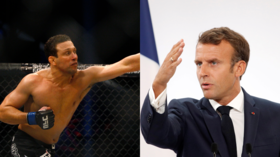 Brazilian MMA fighter and ambassador threatens to CHOKE France’s Macron