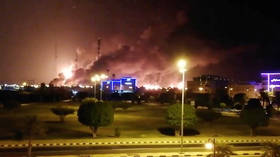 Huge fires at Saudi Aramco oil facilities after alleged drone attacks (VIDEOS)