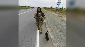 ‘Warrior-shaman’ who set out to oust ‘demon Putin’ is detained & sent for mental health check