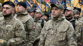 Rally marking the anniversary of the Ukrainian Insurgent Army and the Defender of Ukraine Day. © Sputnik / Stringer