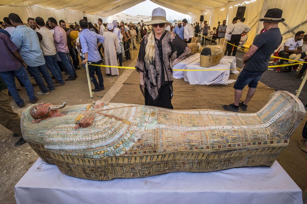 Biggest ancient coffin find in Egypt in over a century Biggest ancient coffin find in Egypt in over a century