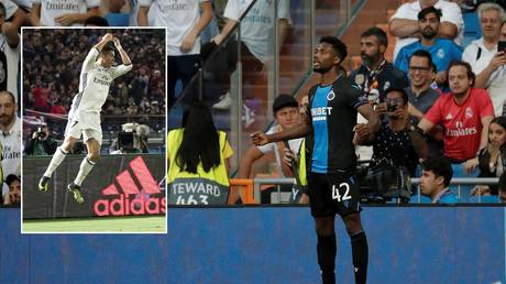 &lsquo;I celebrated like Cristiano to show them they lost something&rsquo;: Brugge striker after taunting Real Madrid with Ronaldo celebration