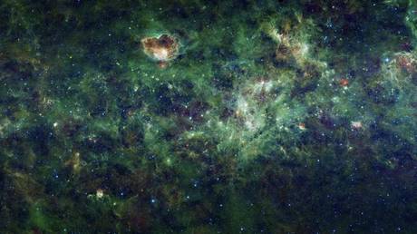 A section of the Milky Way galaxy is pictured in this NASA handout received by Reuters January 10, 2012. © REUTERS/NASA