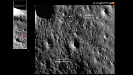 India&rsquo;s space agency delights stargazers with new lunar PHOTOS on International Observe the Moon Night