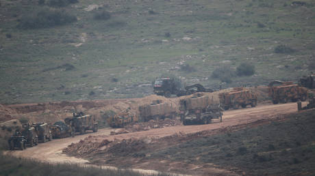 Turkish troops & armored vehicles amass at Syrian border after Erdogan announces IMMINENT incursion (PHOTOS, VIDEOS)