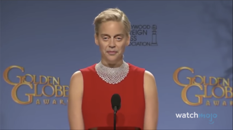 A deepfake combining Steve Buscemi's face with Jennifer Lawrence's body