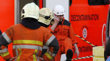 Residents told to close doors, windows to block toxic fumes from fuel leak on Belgian motorway