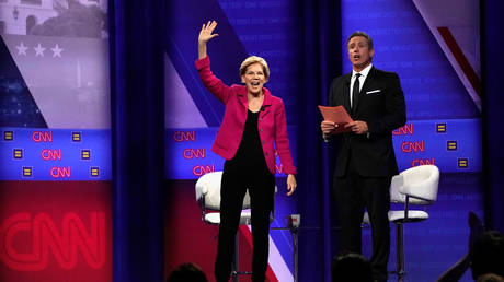 Four hours of virtue-signaling: Democratic candidates sweet-talk through soft ball questions in &lsquo;equality&rsquo; town hall