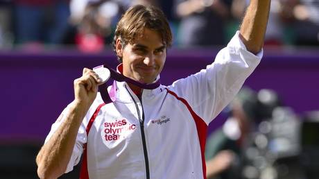 Going for gold: Roger Federer announces his intention to play in the 2020 Olympic Games in Tokyo