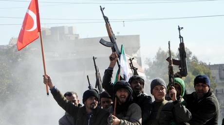 FILE PHOTO: Turkey-backed Free Syrian Army militants