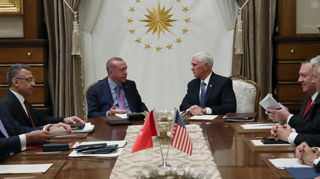 Erdogan sees &lsquo;no problem for Turkey&rsquo; if Syrian forces enter areas cleared of Kurdish militia