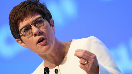 German defense minister proposes security zone for N. Syria to protect displaced civilians