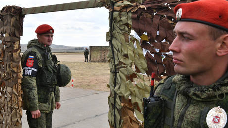 FILE PHOTO. Russian military police officers. ©Sputnik / Maksim Blinov