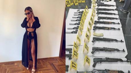Serbian Insta-star jailed over STASH OF GUNS allegedly intended for organized crime syndicate (PHOTOS)